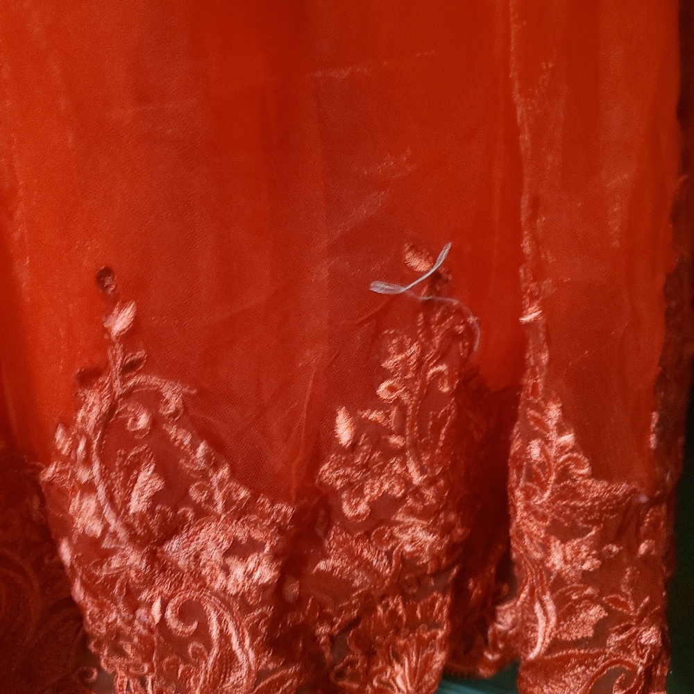 Girls Red Ballroom Dress,Size 6,Absolutely Gorgeous! - Picture 8 of 8